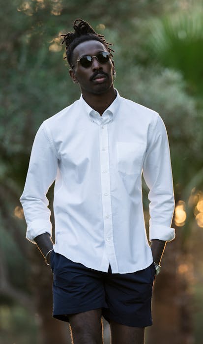 Asphalte - The Button down Oxford - easy to wear